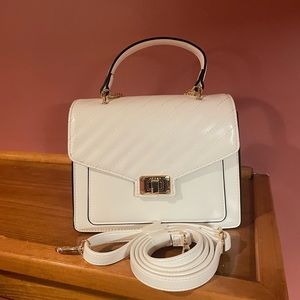 White purse